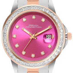 French Connection Women Dial & Bracelet Style Straps Analogue Watch FCH26RTM image 3