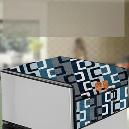 The Furnishing Tree Blue PVC Air Conditioner Cover-picture-21