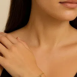 House of Pehr Gold-Plated Artificial Beaded Evil Eye Jewellery Set image 2