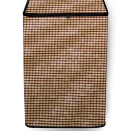 The Furnishing Tree Brown PVC Washing Machine Covers-picture-24