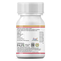 INLIFE Fish Oil Coenzyme Q10 Omega 3 Supplement (Fast Release) - 60 Liquid Filled Capsules image 4