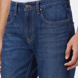 Pepe Jeans Men Cotton Holborne Regular Fit Mid-Rise Light Fade Jeans image 5