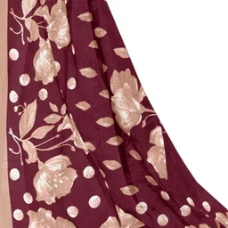 Simmu Printed Viscose Rayon Unstitched Dress Material image 4