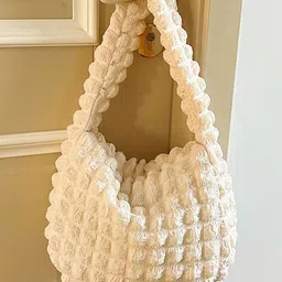 CORSICA Textured PU Structured Shoulder Bag-image-65