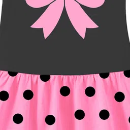 YK X Trampoline Print A-Line Dress image 3