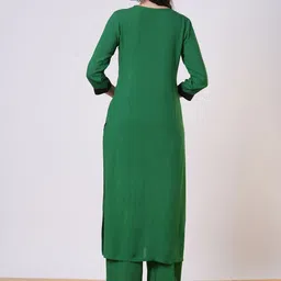 DIVASTRI Women Regular Kurta with Palazzos image 2