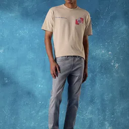 Flying Machine Men Tapered Fit Heavy Fade Stretchable Cotton Jeans image 4