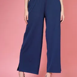 PAUSE SPORT Women Original Flared Wrinkle Free Trousers-picture-12