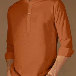 ZELINCO Men Thread Work Kurta-picture-15