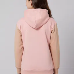 Alan Jones Girls Colourblocked Hooded Sweatshirt image 2