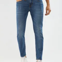 SPYKAR Men Slim Fit Mid-Rise Light Fade Stretchable Jeans-picture-29