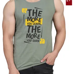 WOOSTRO Men Pack Of 2 Typography Printed Round Neck Cotton Slim Fit T-shirts-picture-41
