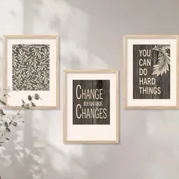 walllane Motivational Wall Art With Frame Home Decor Wall Painting For Living Room Office Bedroom-picture-37