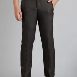 Greenfibre Men Slim Fit Trousers-image-32