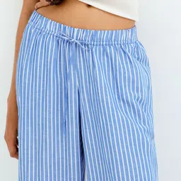 H&M MAMA Before & After Linen-Blend Trousers image 4