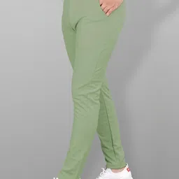 COMBRAIDED Men Mid Rise Regular Trousers image 4