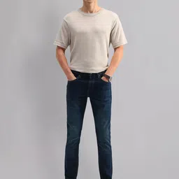 AD By Arvind Men Skinny Fit Light Fade Jeans image 3