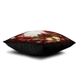 Indigifts Set Of 5 Red and Black PrintedPre-Filled Cushion image 5