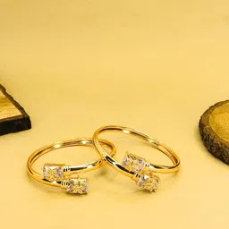 Anouk Set Of 2 18k Gold-Plated American Diamond Kada Bracelet-picture-53