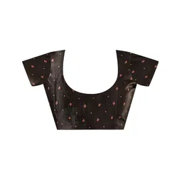 SANISA Ethnic Motifs Silk Blend Handloom Saree image 5