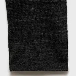 MANGO Ribbed Semi-Sheer Turtle-Neck Knitted Pullover image 4