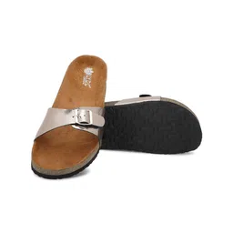 LYDC Women Open Toe Flats with Buckles image 4