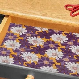 Mopak Decor Purple Set of 1 Regular Shelf Liner Organisers image 2