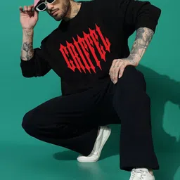 GRIFFEL Men Printed Sweatshirt image 3