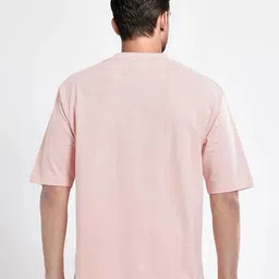 RARE RABBIT Men Printed Pockets Boxy T-shirt image 5