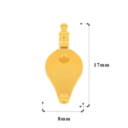 BHIMA 22KT BIS 916 Hallmark Gold Thaali - 1.06 g image 4