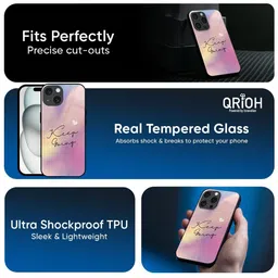 QRIOH Quirky Printed iPhone 13 Mini Back Case Mobile Accessories image 5