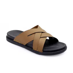 ROCKFIELD Men Leather Comfort Sandals image 4