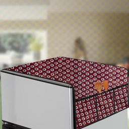 The Furnishing Tree Red Plastic Refrigerator Cover-picture-9