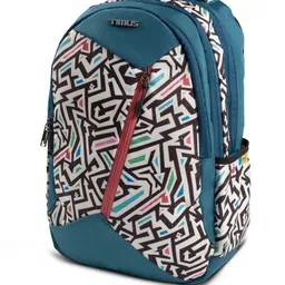 Timus Unisex Geometric Laptop Backpack image 2
