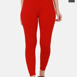 VANSIRI Pack Of 2 Pure Cotton Slim-Fit Ankle-Length Leggings-picture-39