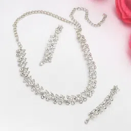 Women Click Stone Studded Jewellery Set-picture-13