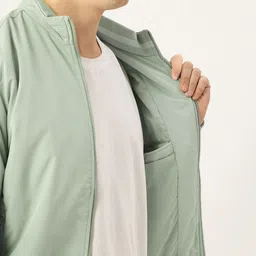 Monte Carlo Striped Detail Bomber Jacket image 5