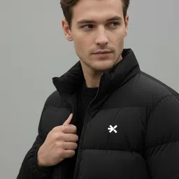 HRX by Hrithik Roshan Men Lightweight Outdoor Puffer Jacket image 3