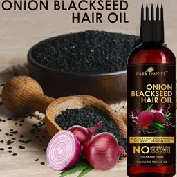 Park Daniel Set Of 2 Onion Blackseed Hair Oil - 100 ml Each image 4