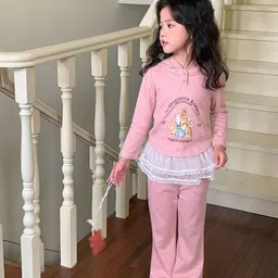 LULU & SKY Girls Printed Top with Trousers image 2