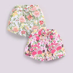 Biskid Girls Floral Printed Hot Pants Shorts-image-42