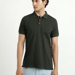 United Colors of Benetton Polo Collar Short Sleeves Pure Cotton T-shirt image 1