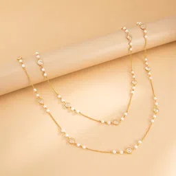 StyleCast x Revolte Gold-Plated Enamelled Necklace image 3