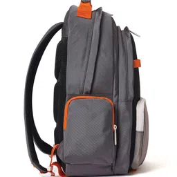 MOKOBARA Unisex Kids Colourblocked Contrast Detail Backpack with Reflective Strip image 3