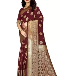 Moda Rapido Embellished Banarasi Saree-picture-4