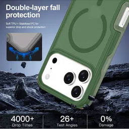 Luxury Kase Solid Printed iPhone 17 Pro Back Case Mobile Accessories image 2