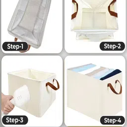 Sittella White Set of 4 Wardrobe Organisers image 4
