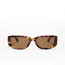 ZAADRAN Unisex Rectangle Sunglasses Burber | Leopard-Leopard-picture-10
