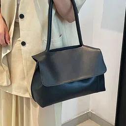 LULU & SKY Women Solid Structured Shoulder Bag image 4