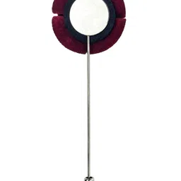 INVICTUS Men Floral Shaped Minimal Lapel Pin Brooch image 5